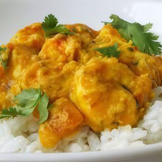 Caril de Camarão ( OFERTA 1 LIPTON LIMÃO )