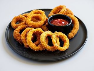 10 Unidade Anéis de Cebola ( Onion Rings )