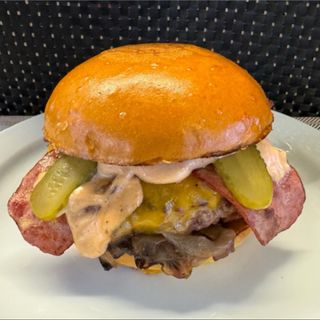 Menu Street Burger Com Batata Frita é Bebida