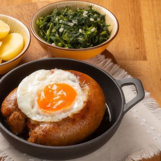 Alheira Frita c/ Ovo