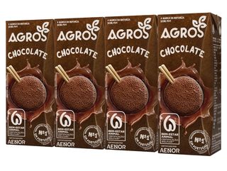 Leite achocolatado Agros