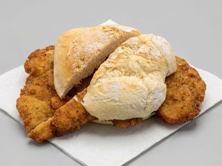 Menu Completo Panado no pão 