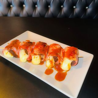Espeto de Bacon, Queijo e Goiabada