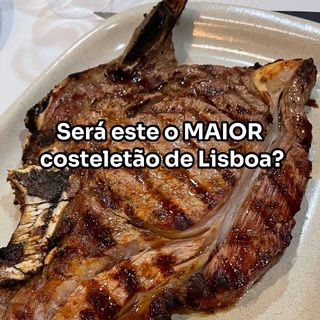 Costeletao de novilho grelhado