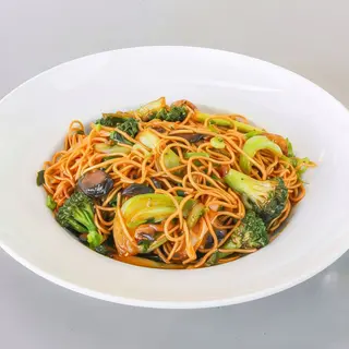 Wok de Massa com Vegetais