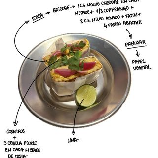 CHICKEN MELT