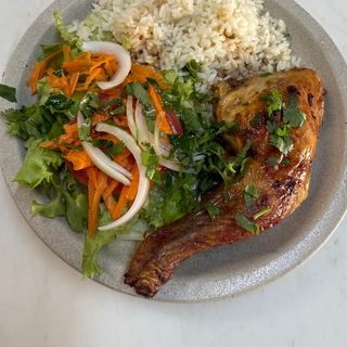 Perna de Frango no forno