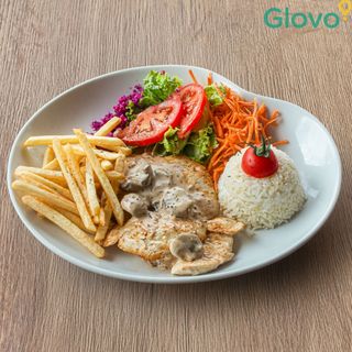 Bifinhos de Frango com Cogumelos