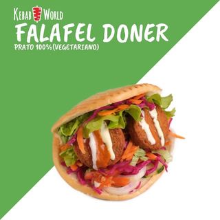 Falafel sandes (vegetariana)