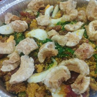 Feijão tropeiro costeletas Marmitex Grande