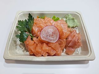 Sashimi de salmão 