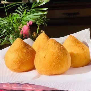 Mini Salgados de Coxinha Vegetariana