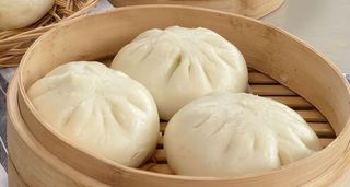 Pão com carne de porco (3 uni.)