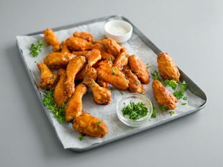 Hot Chicken wings (Home Made)