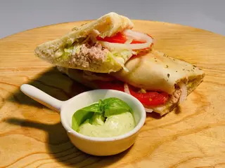 Pão de atum com bacon