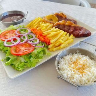 PICANHA GRELHADA COM ALHO