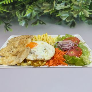 PREGO NO PRATO DE FRANGO