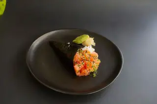 Temaki de Salmão Philadelphia