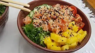 Poke Tataki Salmão