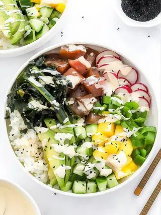 Vegetarian poke