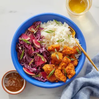 CRISPY CHICKEN BOWL