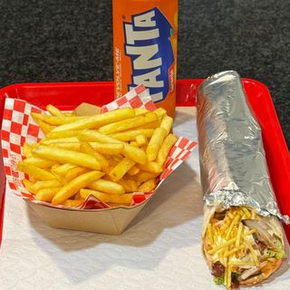 Durum Kebab(frango) menu