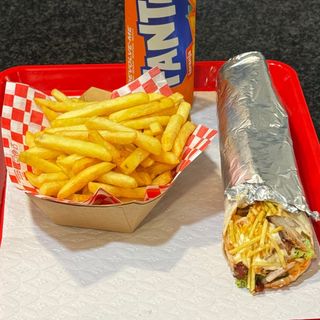 Durum Kebab(frango) menu