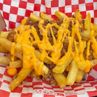 Batata com Cheddar e Bacon