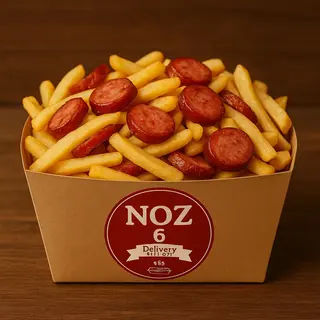 FRITAS COM LINGUIÇA | FRIES WITH SAUSAGE | PATATAS CON CHORIZO