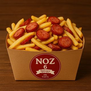 FRITAS COM LINGUIÇA | FRIES WITH SAUSAGE | PATATAS CON CHORIZO