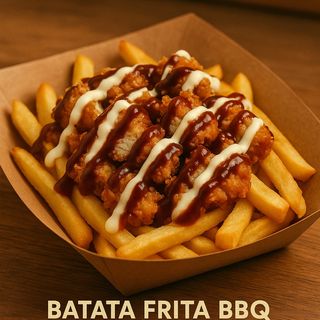 FRITAS CHICKEN BBQ | BBQ CHICKEN FRIES | PATATAS POLLO BBQ