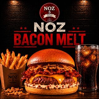 MENU NOZ BACON MELT