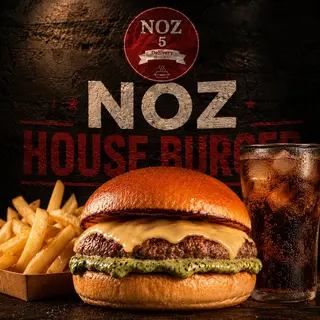 MENU NOZ HOUSE BURGER