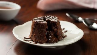 Petit gateau de chocolate 