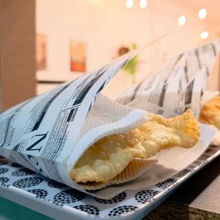 Pastel de Frango, Ovo e Bacon