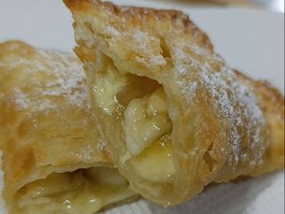 Mini Pastel de Banana Nevada