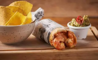 Shrimp Burrito
