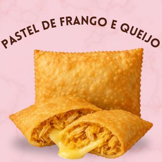Pastel frango e queijo