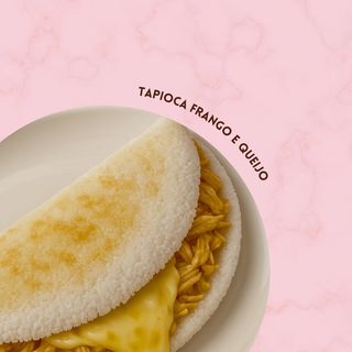 Tapioca frango e queijo