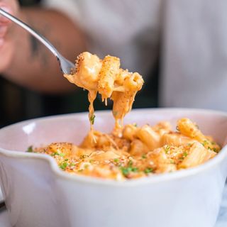 Mac N Cheese de Camrão ao Alho ( NOVO)