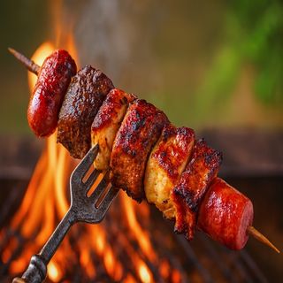 Espetada Mista de carne
