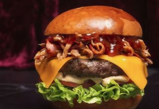 Burger Barbecue.