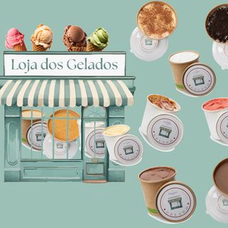 Menu para 2! Escolha 2 Gelados!