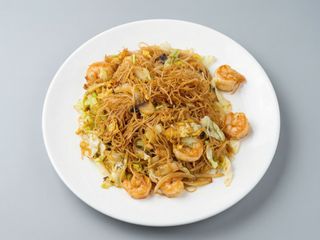 46 Massa de arroz com Gambás