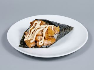 Temaki de Salmão Crispy