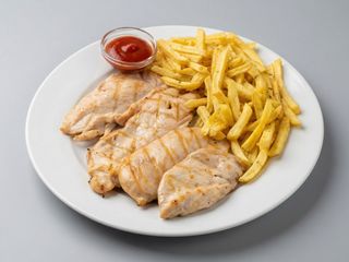 Bifinhos de frango grelhados (Meia Dose)