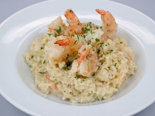 risotto de camarao
