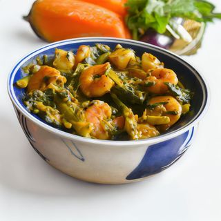 Prawn & Saag