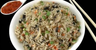 Mushroom Fried Rice 