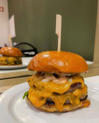 Lx Double cheese Burger